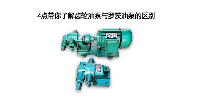 4點帶你了解齒輪油泵與羅茨油泵的區別