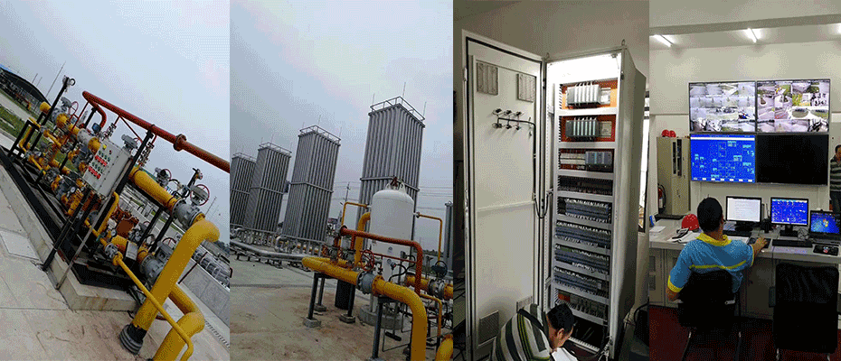 高郵安源燃氣二期消防電氣控制柜案例