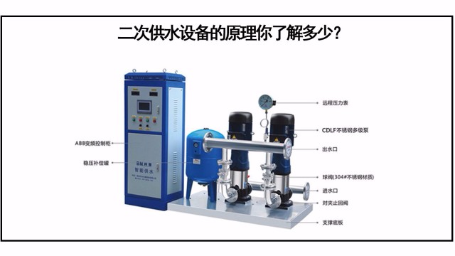 二次供水設(shè)備的原理你了解多少？